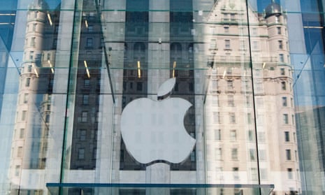 ‘The most powerful franchise in America,’ is how one trader described Apple after it passed the $800bn market cap mark.