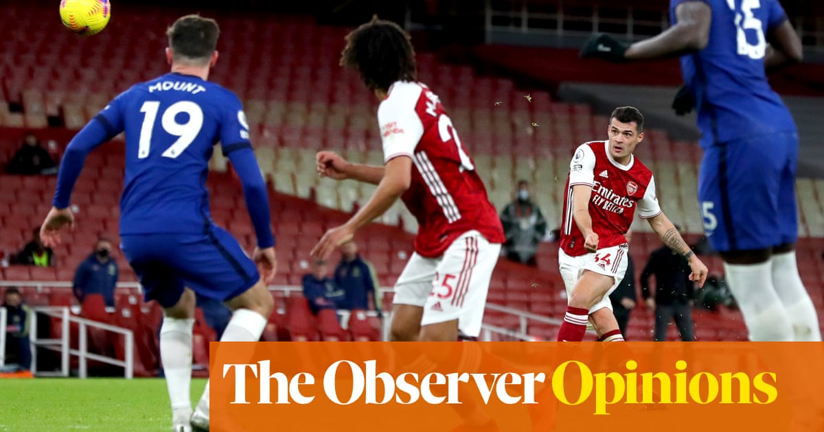 Granit Xhaka strikes a telling blow but it is the Age of Saka Arsenal must embrace | Barney Ronay