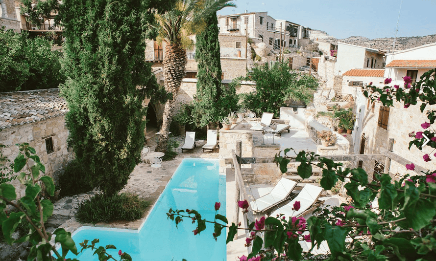 Private paradise: the pool at Modus Vivendi, Cyprus