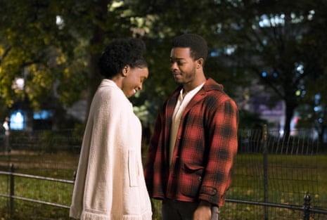 Kiki Layne and Stephan James in If Beale Street Could Talk.