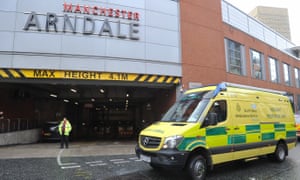 Manchester’s Arndale centre. The ambulance service attended but there were no reported injuries.