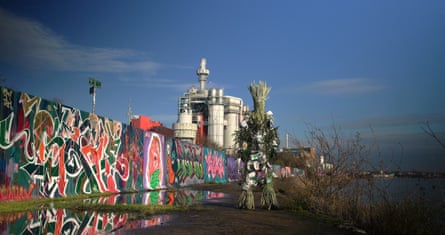 Collision of people and places … another image from a sea change.