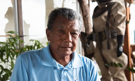Francis Toribiong, who has worked in tourism in Palau for 50 years