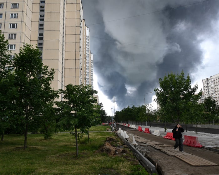 Ukraine hits Moscow oil refinery in response to strikes on Ukraine – Europe live