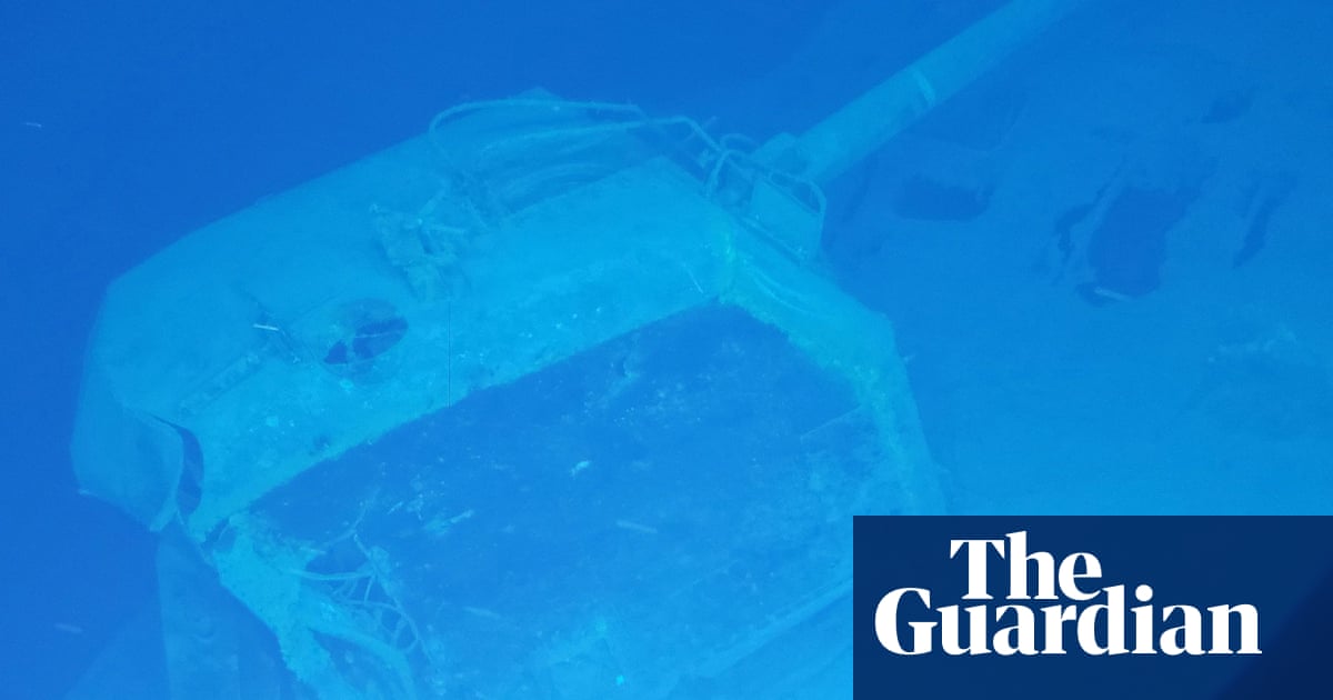 US navy destroyer escort is deepest shipwreck ever discovered – video