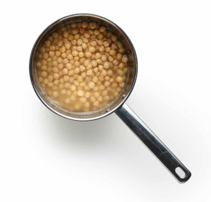 Felicity Cloake’s chana masala masterclass 1. Soak the chickpeas.