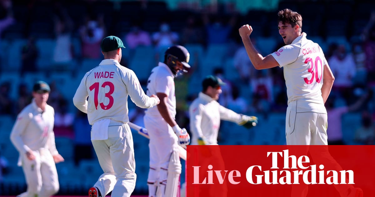 Australia v India: third Test, day five – live!