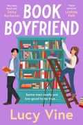 Book Boyfriend Lucy Vine Book jacket cover front artwork