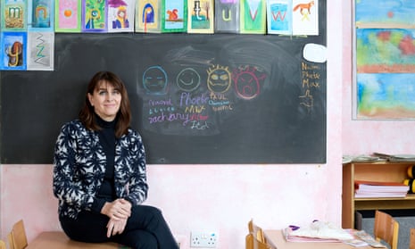 Fran Russell, executive director of Steiner Waldorf Schools Association photographed at the Greenwich Steiner School