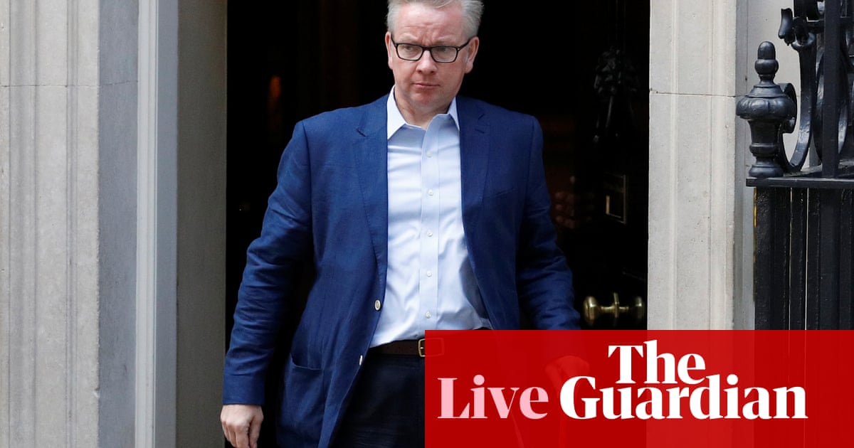 Election 2017 Michael Gove Appointed Environment Secretary In Cabinet Reshuffle As It Happened Politics The Guardian
