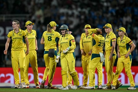 Australia are left frustrated while losing their grip on the Women’s Cricket World Cup semi-final against India