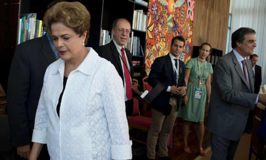 Brazil’s senate ejected Dilma Rousseff from office as it moves towards her likely impeachment.