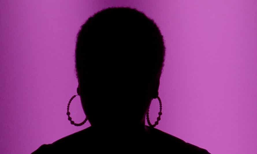 Silhouette of a woman