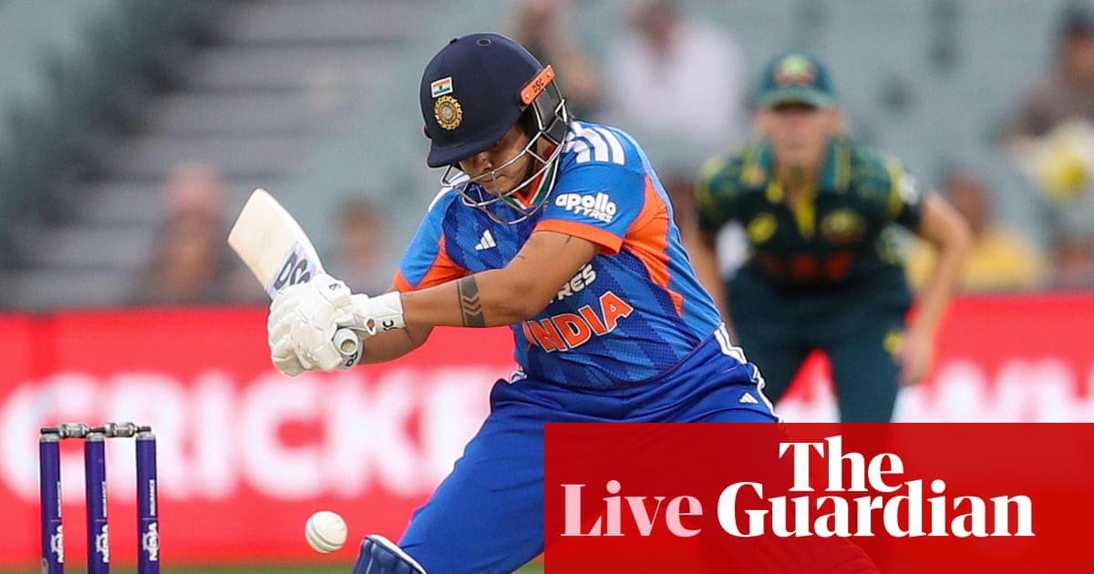 Australia v India: third women’s T20 international – live