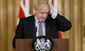 UK Prime minister Boris Johnson