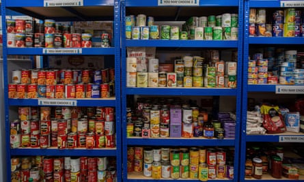 A food bank in Wakefield, England.