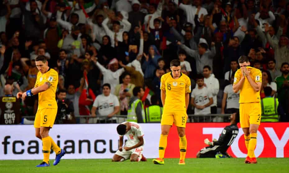 Australia Out Of Asian Cup As Uae Pounce On Milos Degenek Error Asian Cup 19 The Guardian Australia Out Of Asian Cup As Uae Pounce On Milos Degenek Error Asian Cup 19 The Guardian