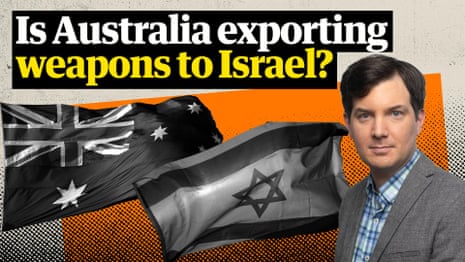 Is Australia exporting weapons to Israel? – video