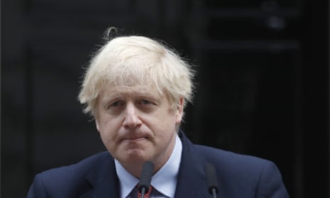 Boris Johnson. Photograph: AP Photo/Frank Augstein