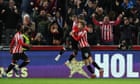 Mads Roerslev's late winner gives Brentford victory over Aston Villa
