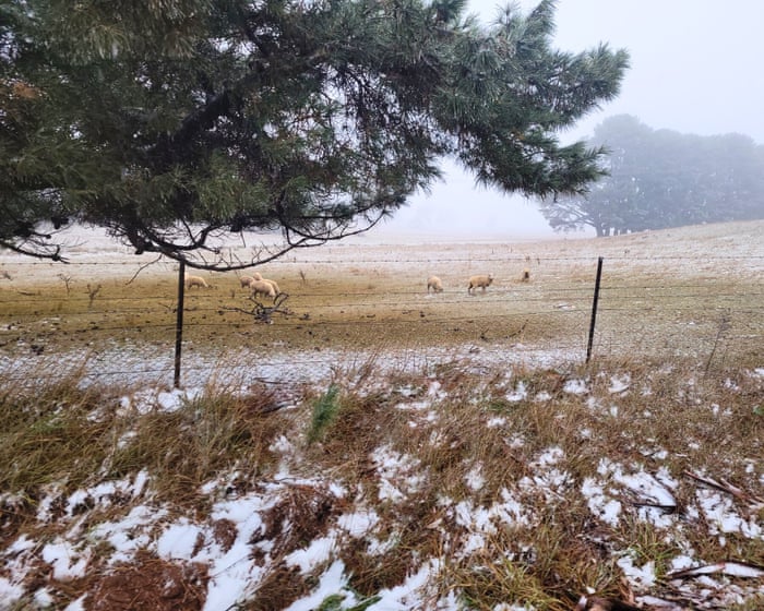 Snow flurries forecast across four states as cold weather fronts push through Australia’s south-east