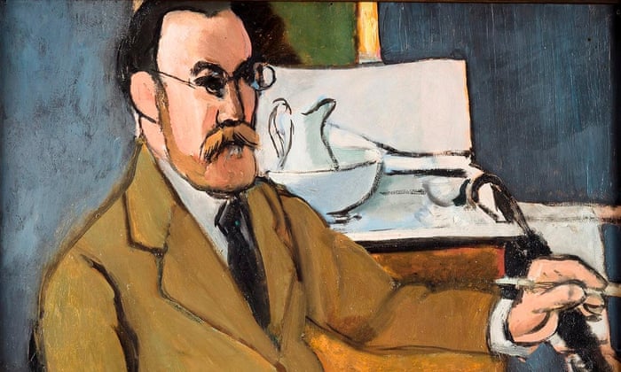 Henri Matisse’s Self Portrait (1918). Click here to see the full image. Photograph: Philip Bernard/Succession H Matisse/DACS 2016