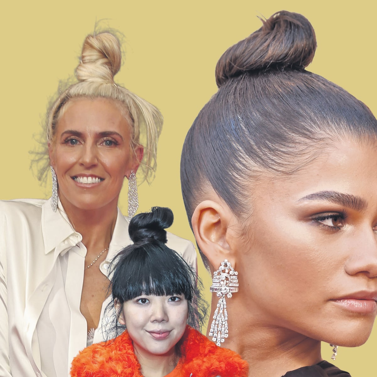 Rise Of The Topknot Why Big Buns Are Everywhere Women S Hair The Guardian Rise Of The Topknot Why Big Buns Are Everywhere Women S Hair The Guardian