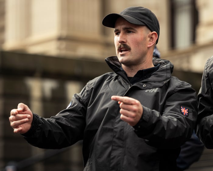 Neo-Nazi Thomas Sewell arrested outside Melbourne court over alleged attack on Indigenous protest site