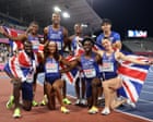 European Athletics Championships: Double gold for Great Britain in 4x100m relays – live reaction