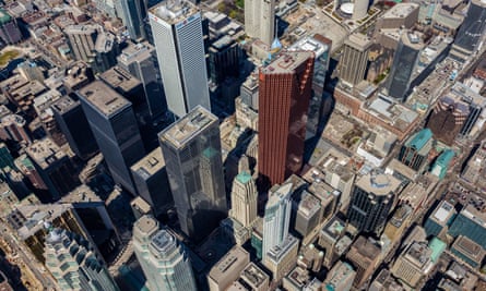 The financial district of Toronto, where Thames’s biggest shareholder, the pension fund Omers, has its headquarters.