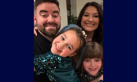 Bebe King (bottom left) was one of three children killed in Southport on 29 July. On Saturday her parents Lauren and Ben said her older sister Genie, 9, witnessed the attack.