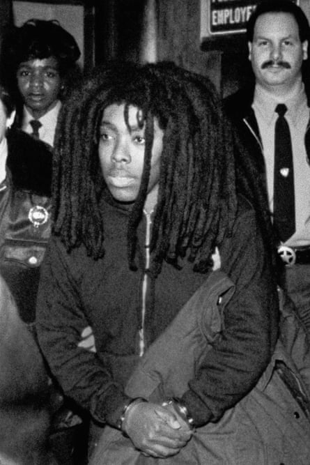 Move member Ramona Africa is led out of Philadelphia city hall in 1986 after being found guilty of riot and conspiracy.