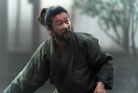 Tadanobu Asano as Kashigi Yabushige in Shogun.)