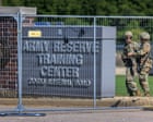 House speaker defends White House using research funding to pay military during government shutdown – live