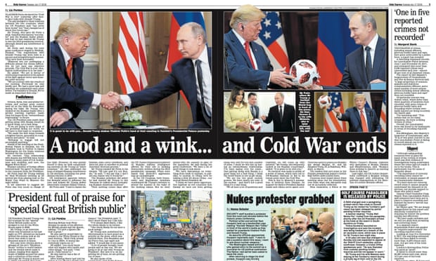 Express Trump spread, 17 July