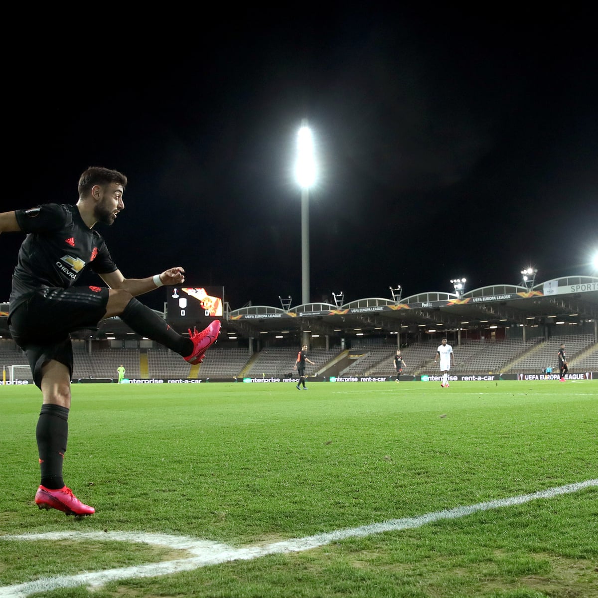 Lask Linz Win Will Help Manchester United Play With No Fans Says Solskjaer Football The Guardian