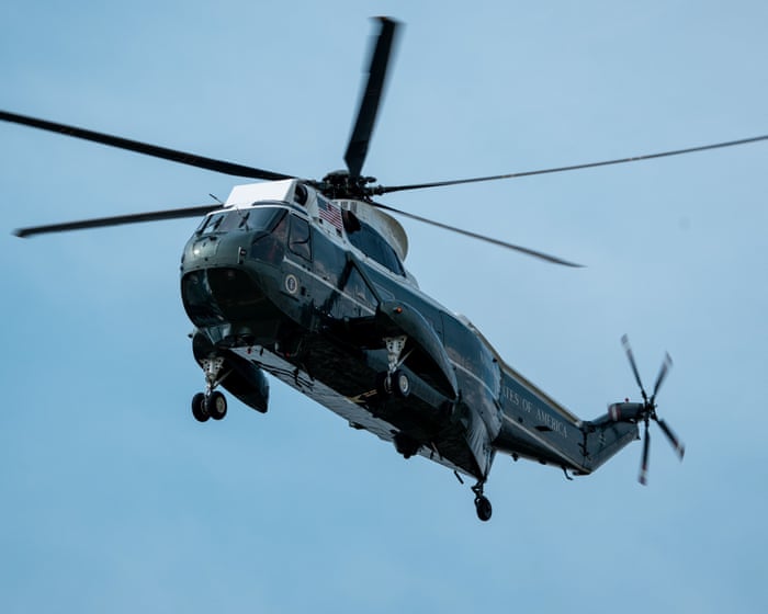White House construction played part in Trump helicopter incident, safety officials say