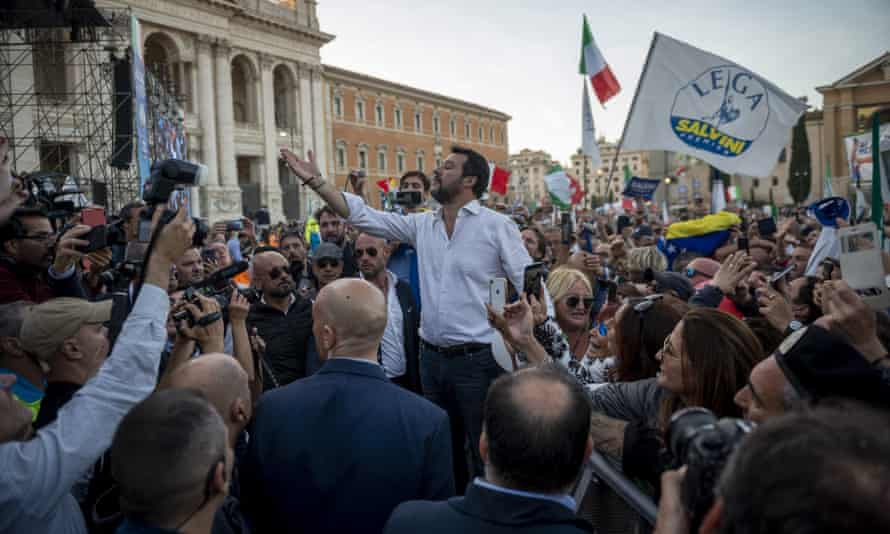 Outside of Italy’s more liberal cities, voters in  towns and rural areas are turning to Matteo Salvini’s right-wing Lega party.