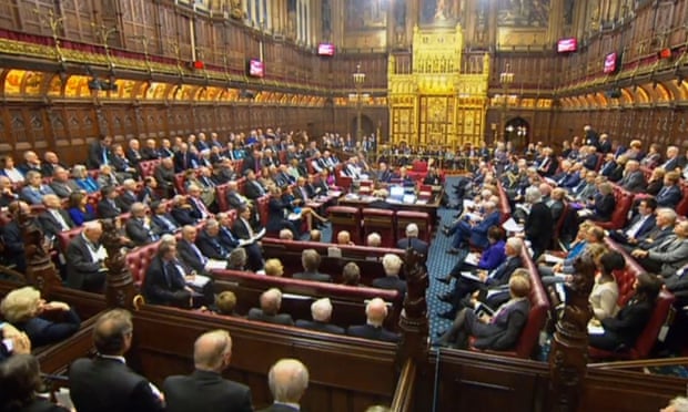 A packed House of Lords
