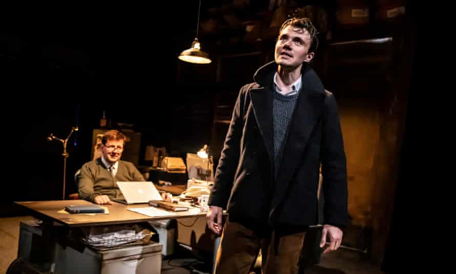 Tangible tales ... Will Barton and Alex Phelps in When Darkness Falls.