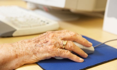 Fifty-four percent of people aged 65 and over said they shopped online.