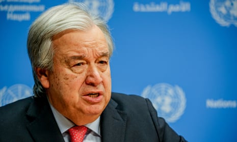 António Guterres speaking