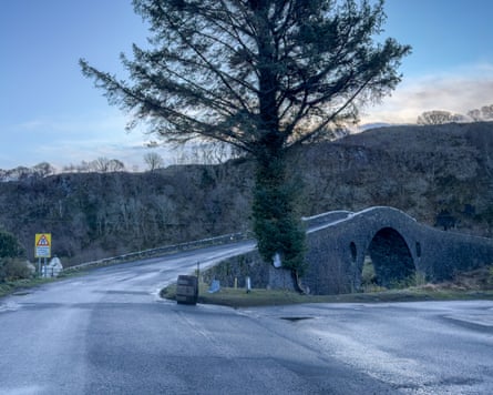 Approach to Clachan Bridge