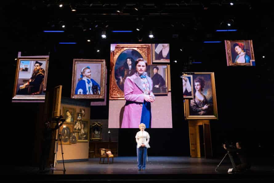 Eryn Jean Norvill in the Sydney Theatre Company production of The Picture of Dorian Gray 2020