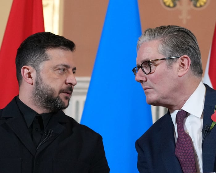 ‘Ukraine’s future is our future’, says Starmer, as he vows coalition will take Russian oil and gas off market to choke funding – as it happened