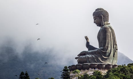 Tian Tan Buddha, in Hong Kong, China.