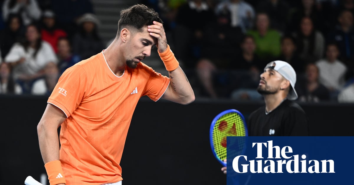 Special Ks burn brightly but briefly as Kokkinakis and Kyrgios exit doubles