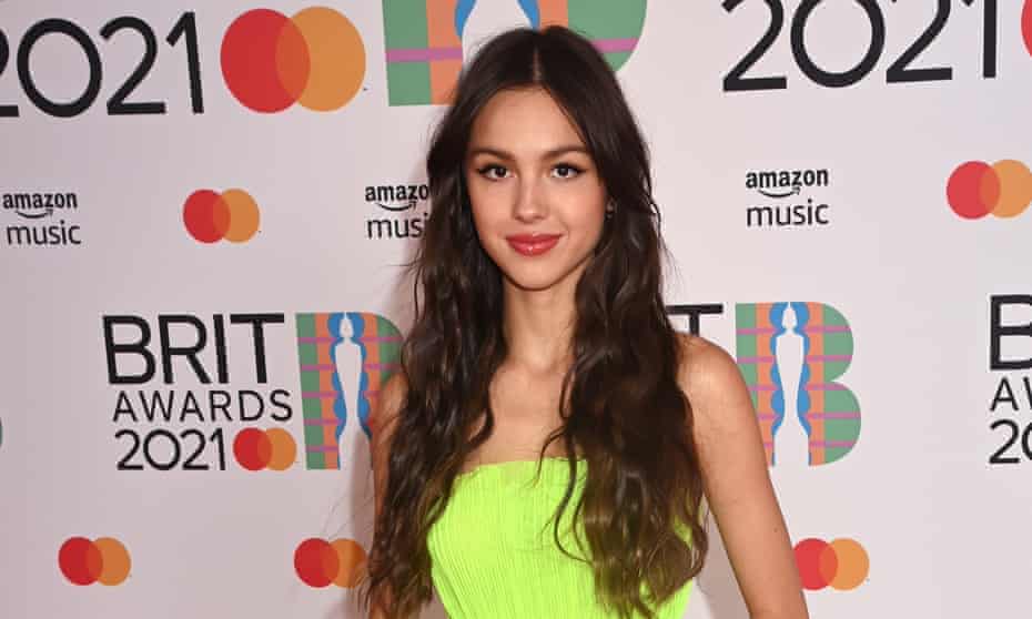 Olivia Rodrigo at the Brit awards in London in May