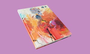 Large Orange Abstract Sketchbook 80 Sheets