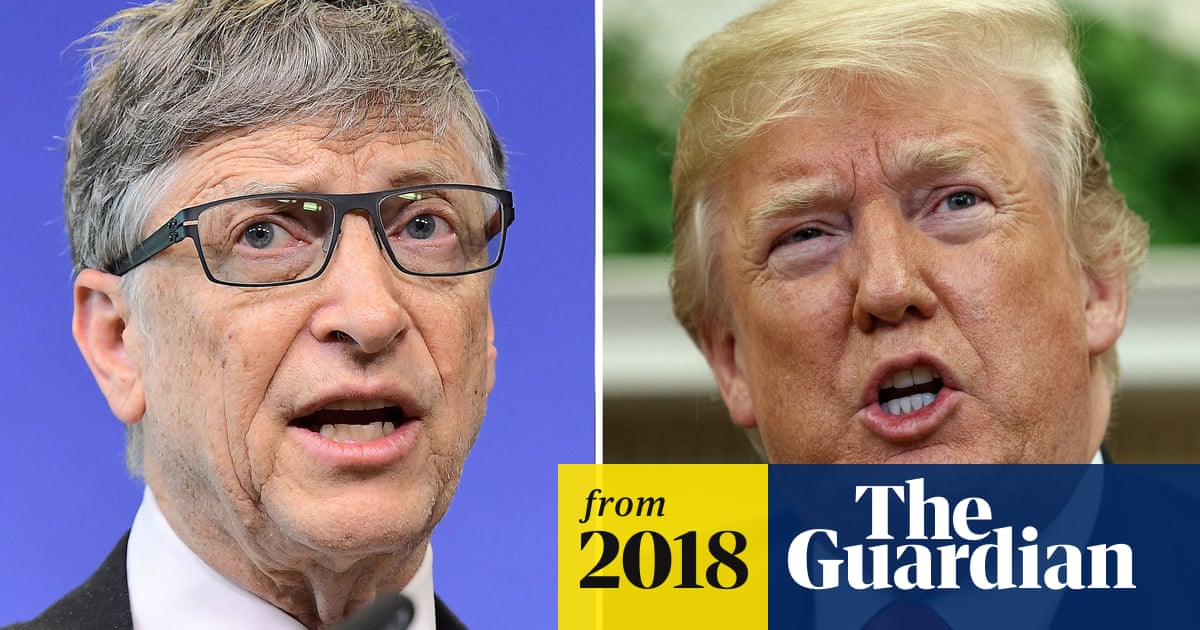 Bill Gates: Trump twice asked me the difference between HIV and HPV | US  news | The Guardian